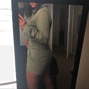 Long sleeve romper